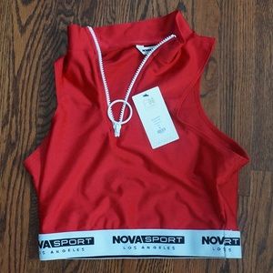 NWT Fashion Nova Sport Crop Top